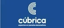 Logotipo que representa la identidad corporativa de la empresa cubrica, experta en fabricar Tableros Melamínicos con sustrato MDF