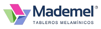Logotipo de la marca madame perteneciente al grupo madeira experto en la fabricación de tableros melamínicos para cocinas, muebles y closets.